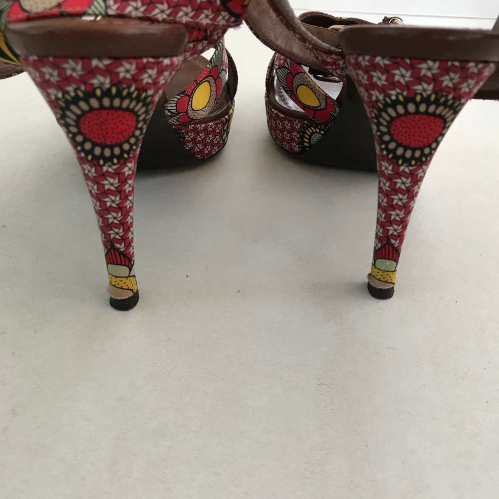 Sergio Rossi Satin  Strappy Sandals Heels - Picture 7 of 8